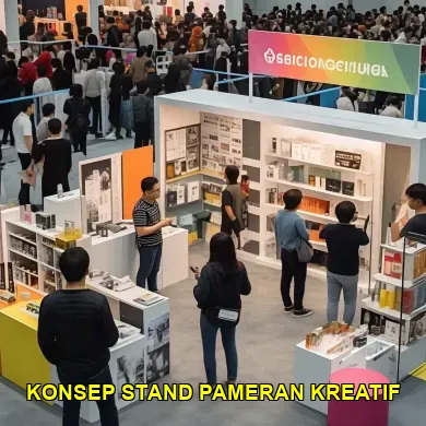 konsep stand pameran kreatif